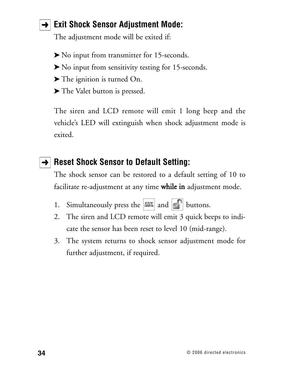 CLIFFORD 12.5X User Manual | Page 39 / 61