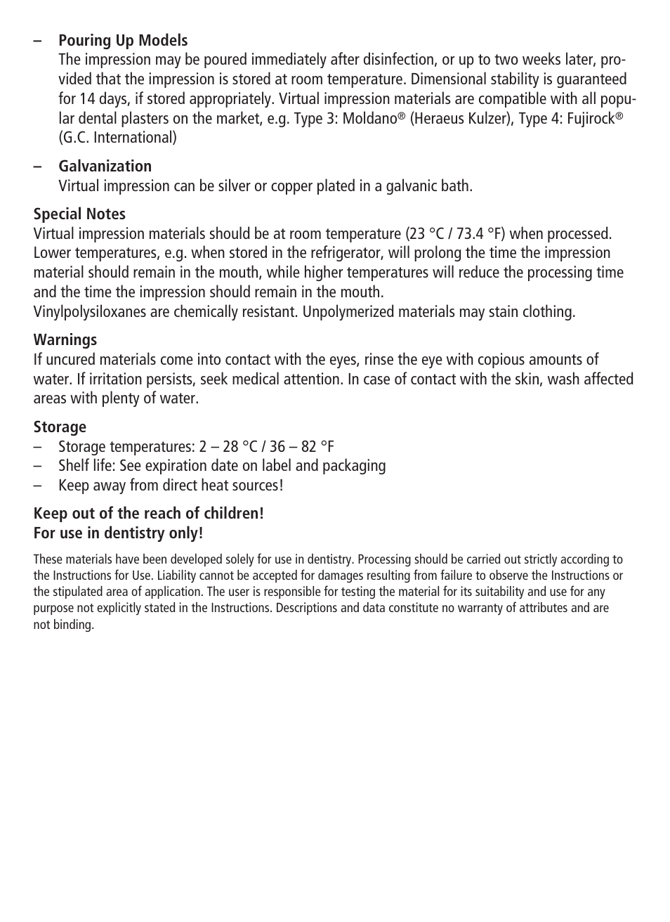 Ivoclar Vivadent Virtual User Manual | Page 6 / 80