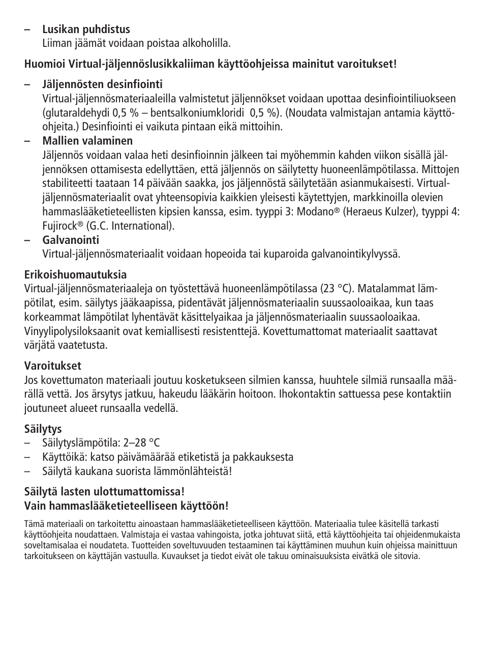 Ivoclar Vivadent Virtual 380 User Manual | Page 37 / 64