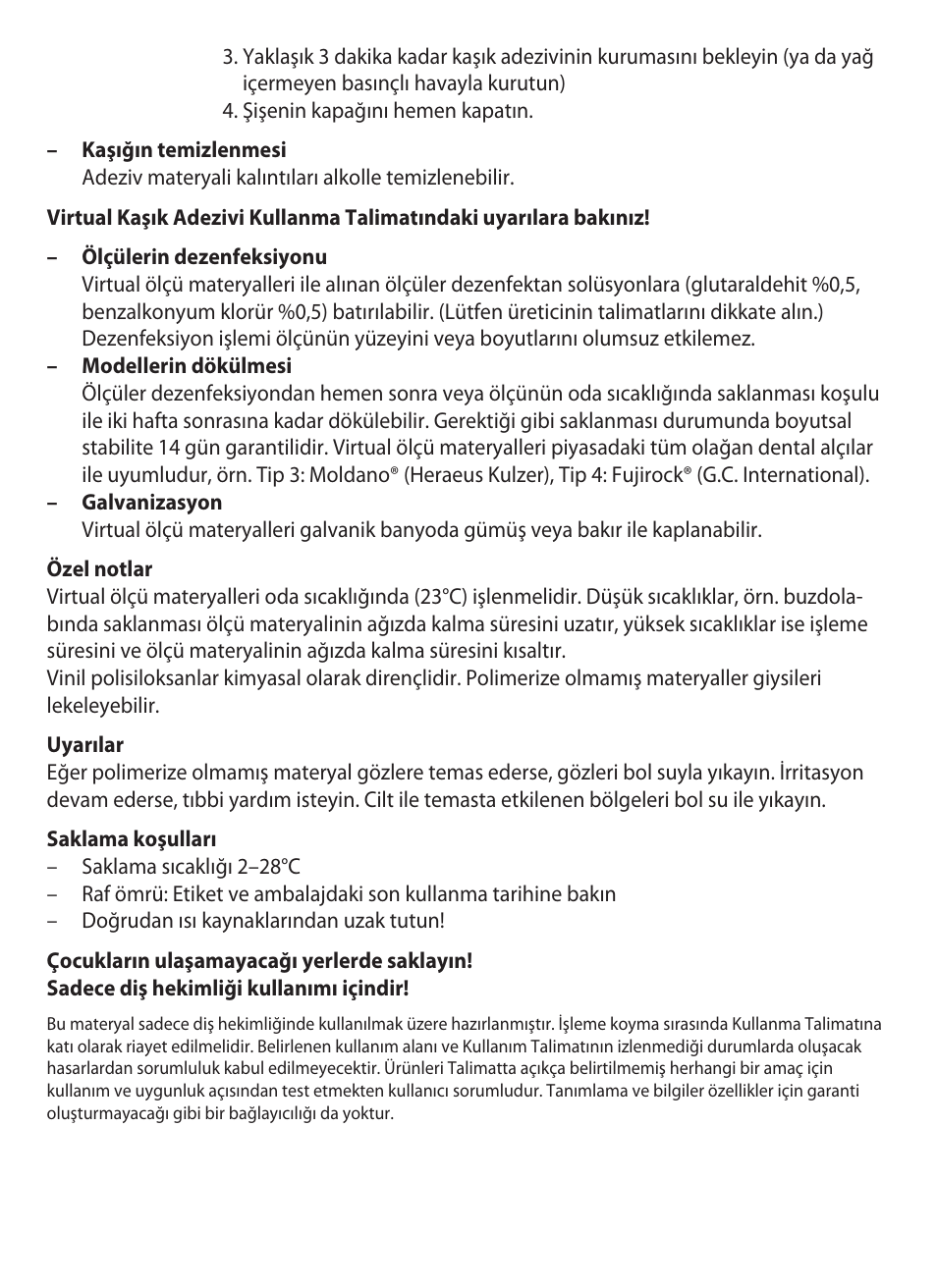 Ivoclar Vivadent Virtual 380 User Manual | Page 54 / 64