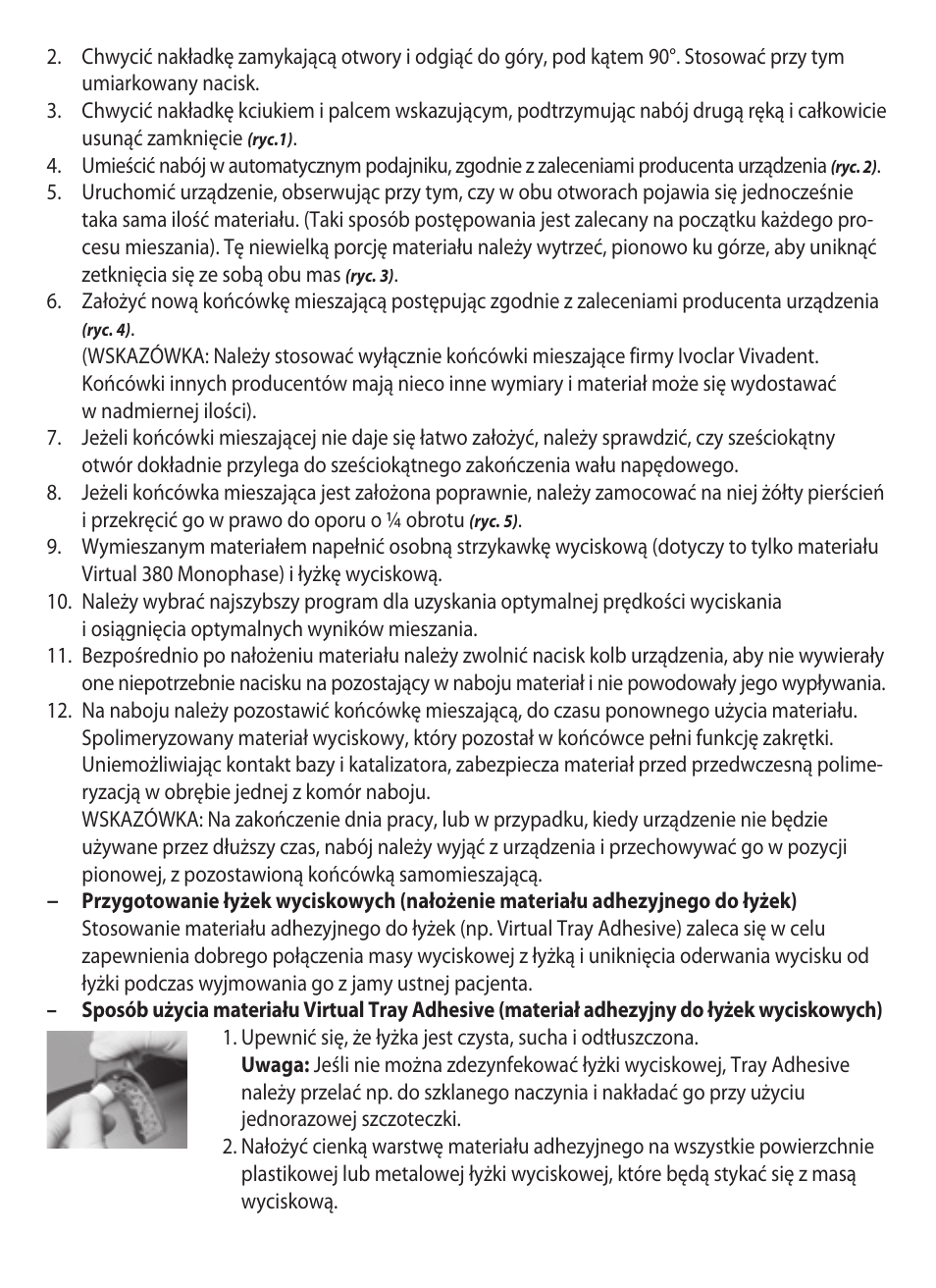 Ivoclar Vivadent Virtual 380 User Manual | Page 62 / 64