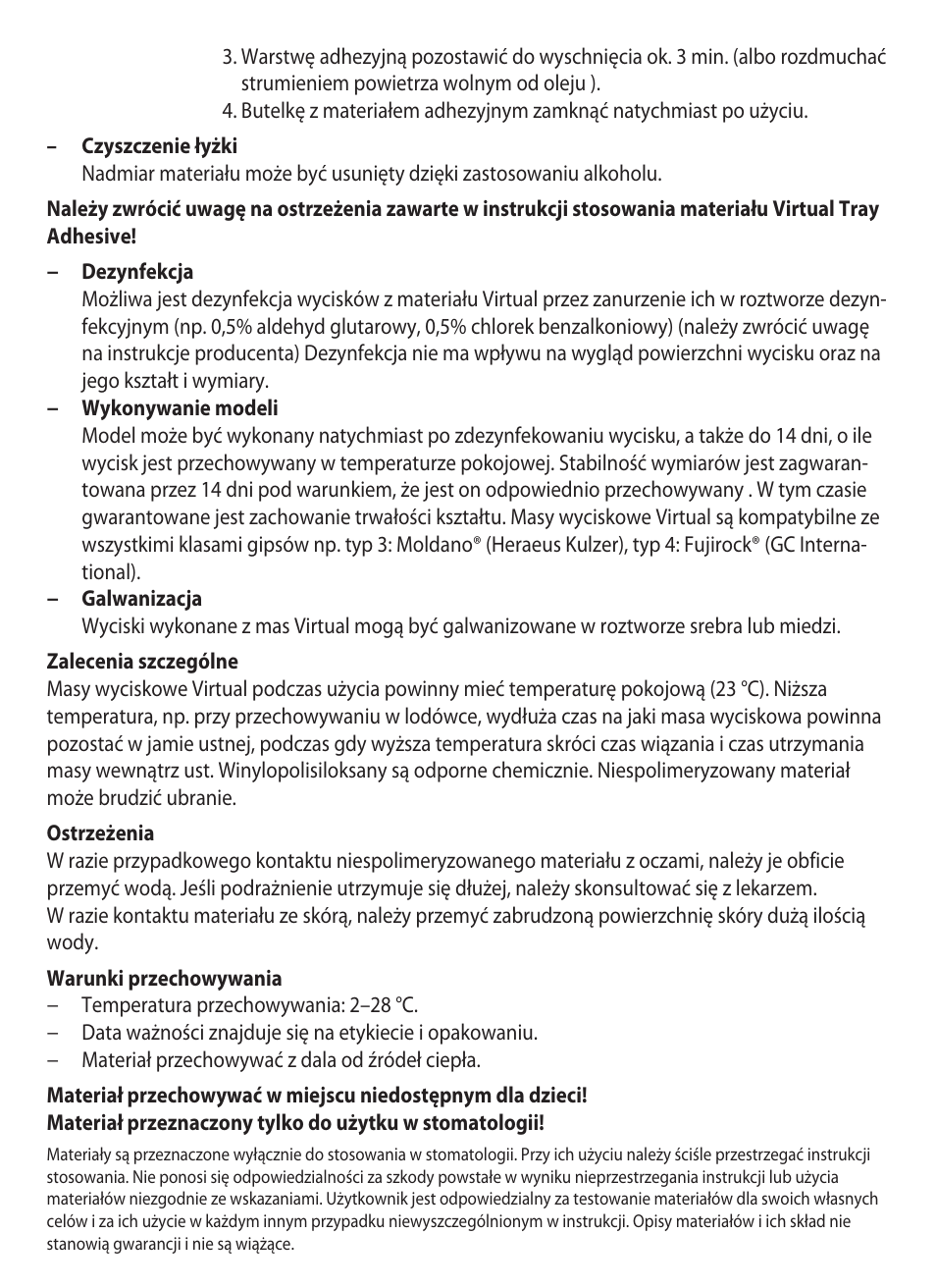 Ivoclar Vivadent Virtual 380 User Manual | Page 63 / 64