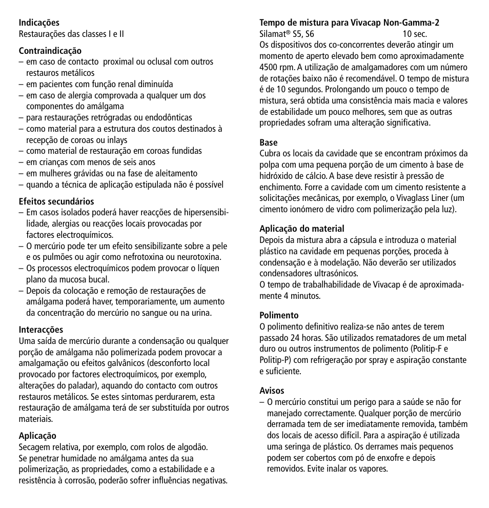 Ivoclar Vivadent Vivacap User Manual | Page 12 / 28