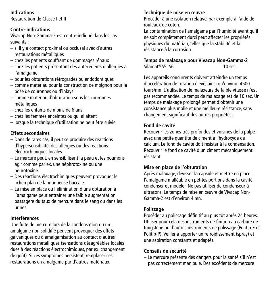 Ivoclar Vivadent Vivacap User Manual | Page 6 / 28