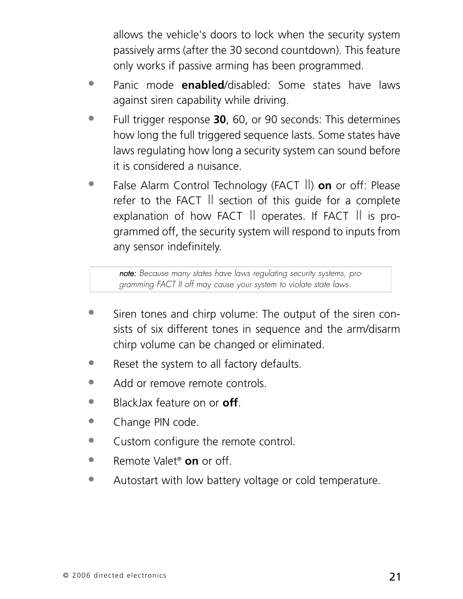 CLIFFORD 770 User Manual | Page 24 / 47