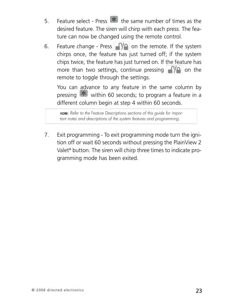 CLIFFORD 770 User Manual | Page 26 / 47