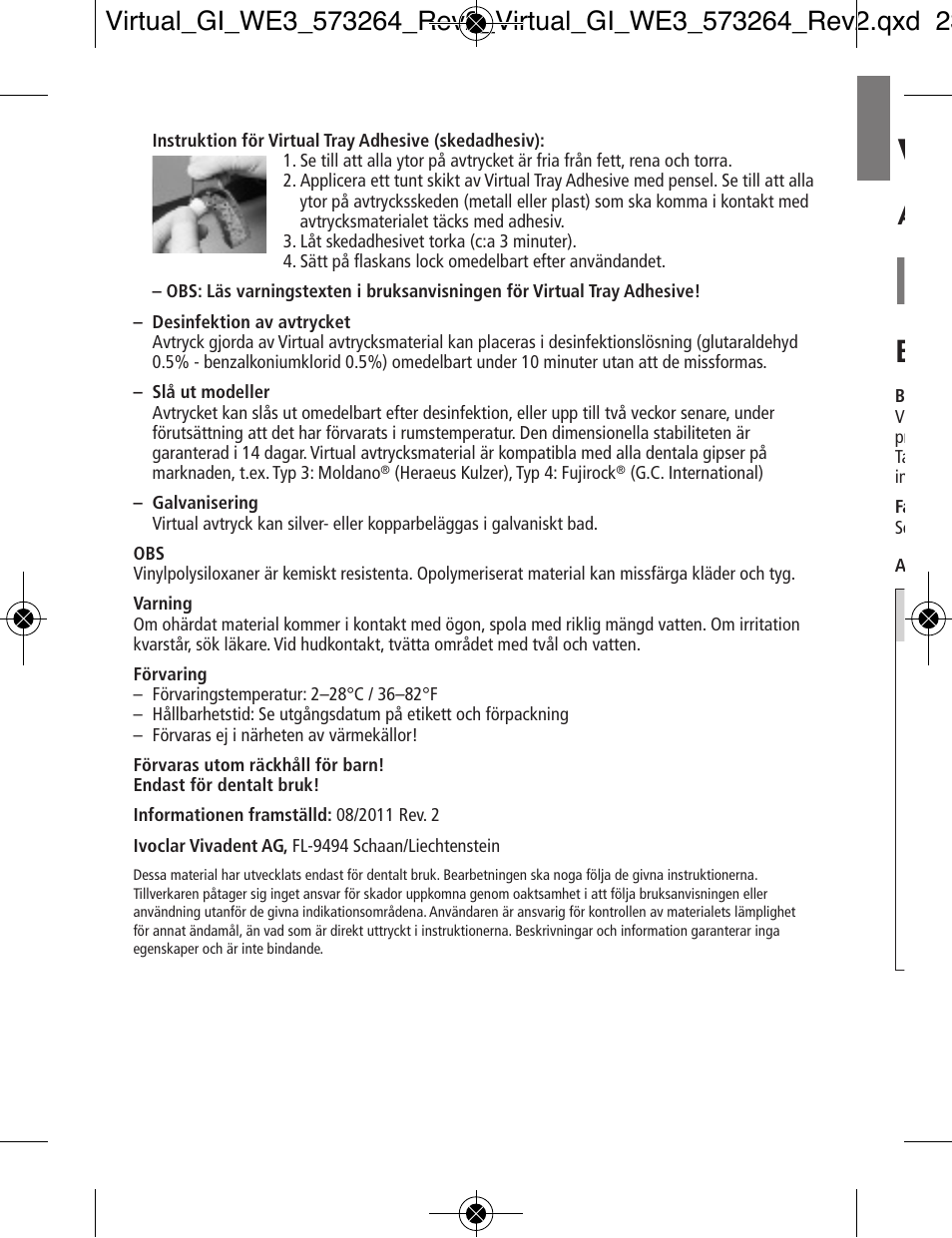 Ivoclar Vivadent Virtual v.3 User Manual | Page 36 / 80