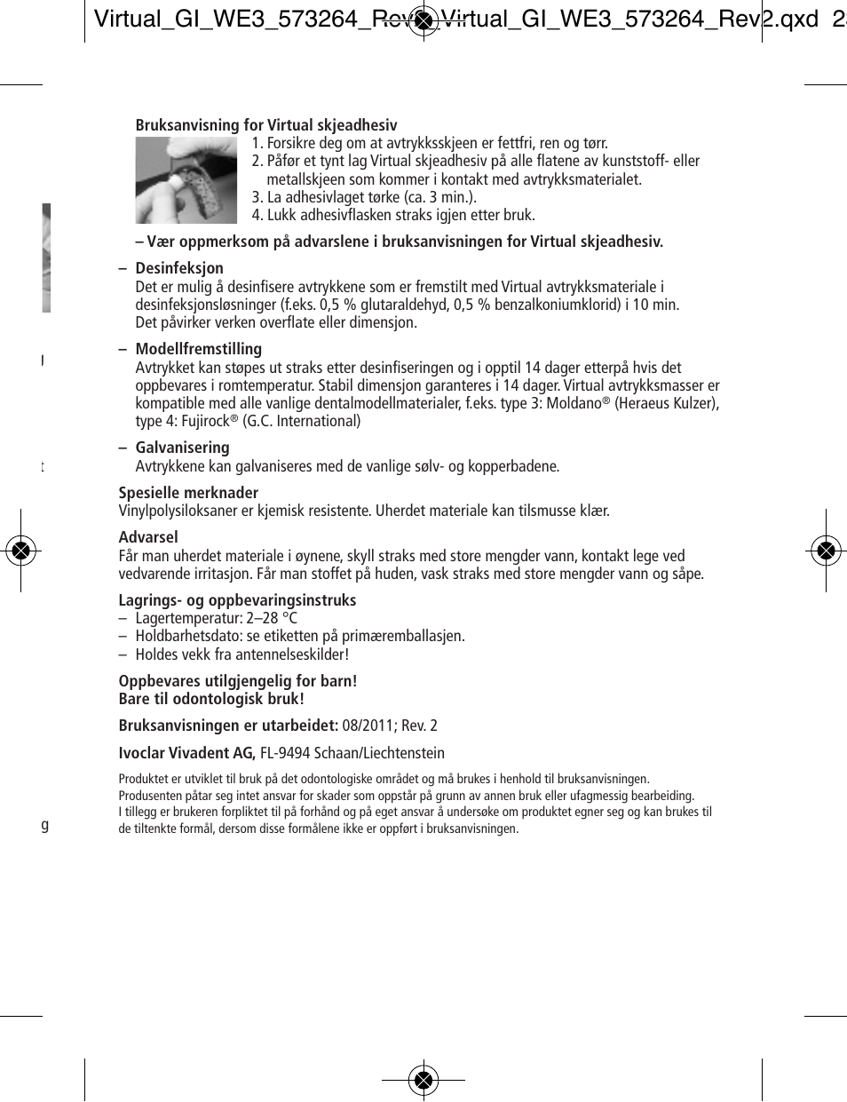 Ivoclar Vivadent Virtual v.3 User Manual | Page 51 / 80