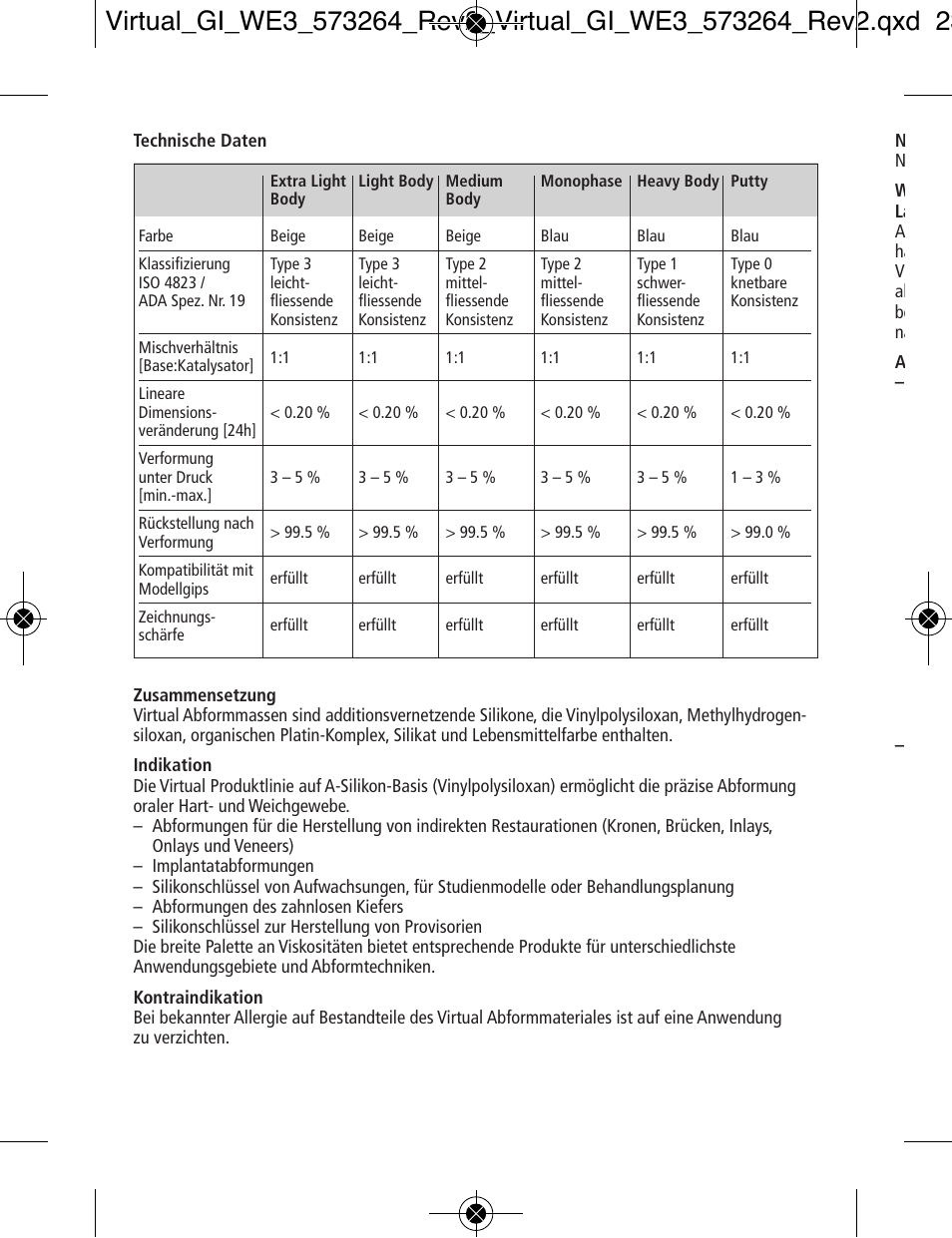 Ivoclar Vivadent Virtual v.3 User Manual | Page 8 / 80