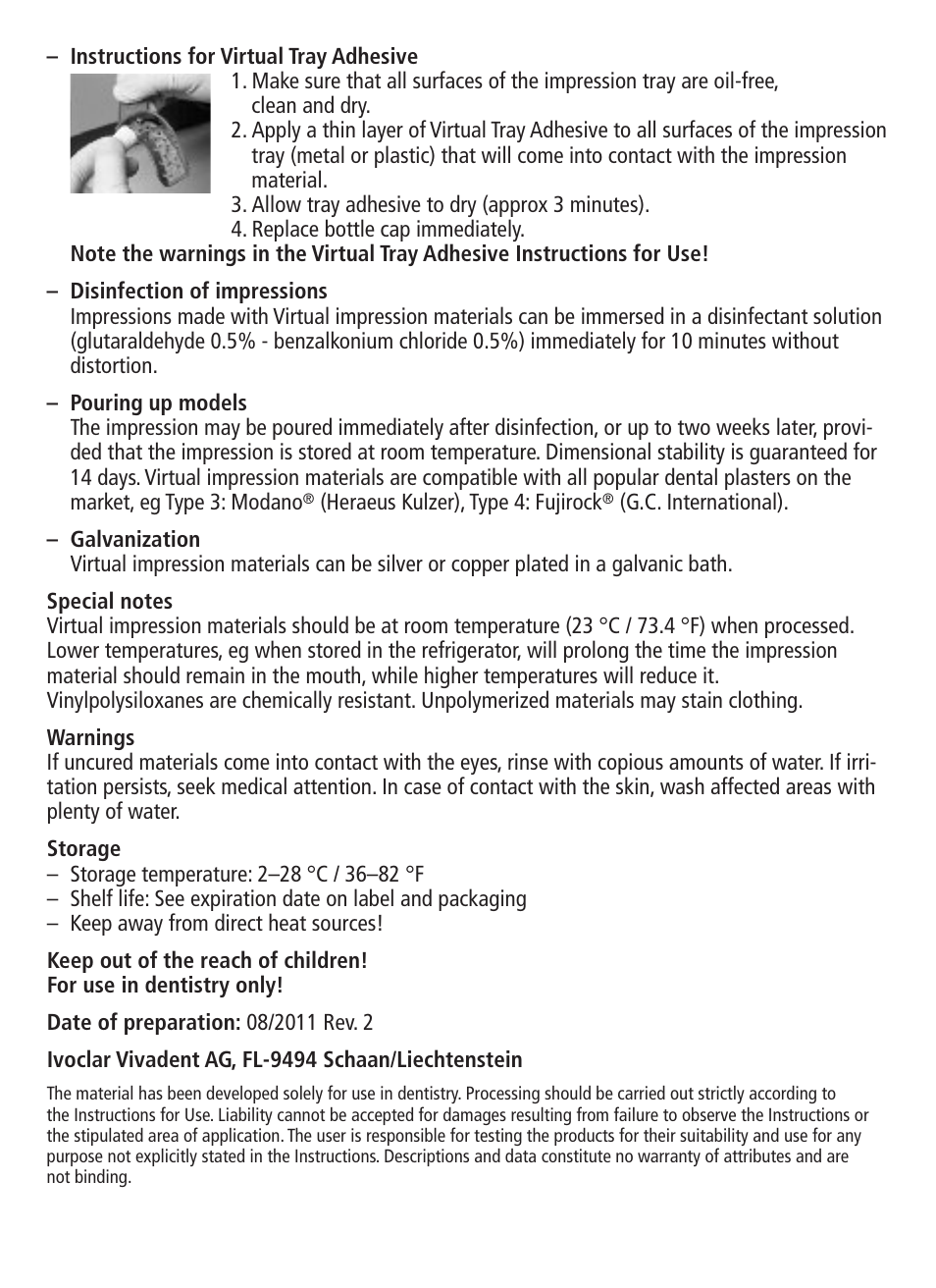 Ivoclar Vivadent Virtual 380 v.3 User Manual | Page 5 / 64