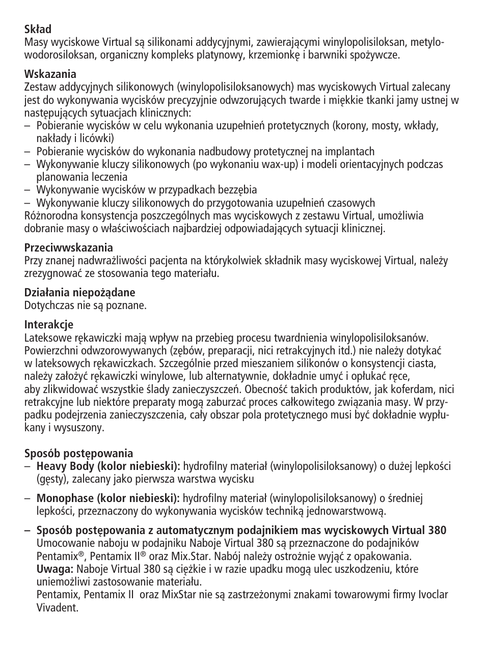 Ivoclar Vivadent Virtual 380 v.3 User Manual | Page 61 / 64
