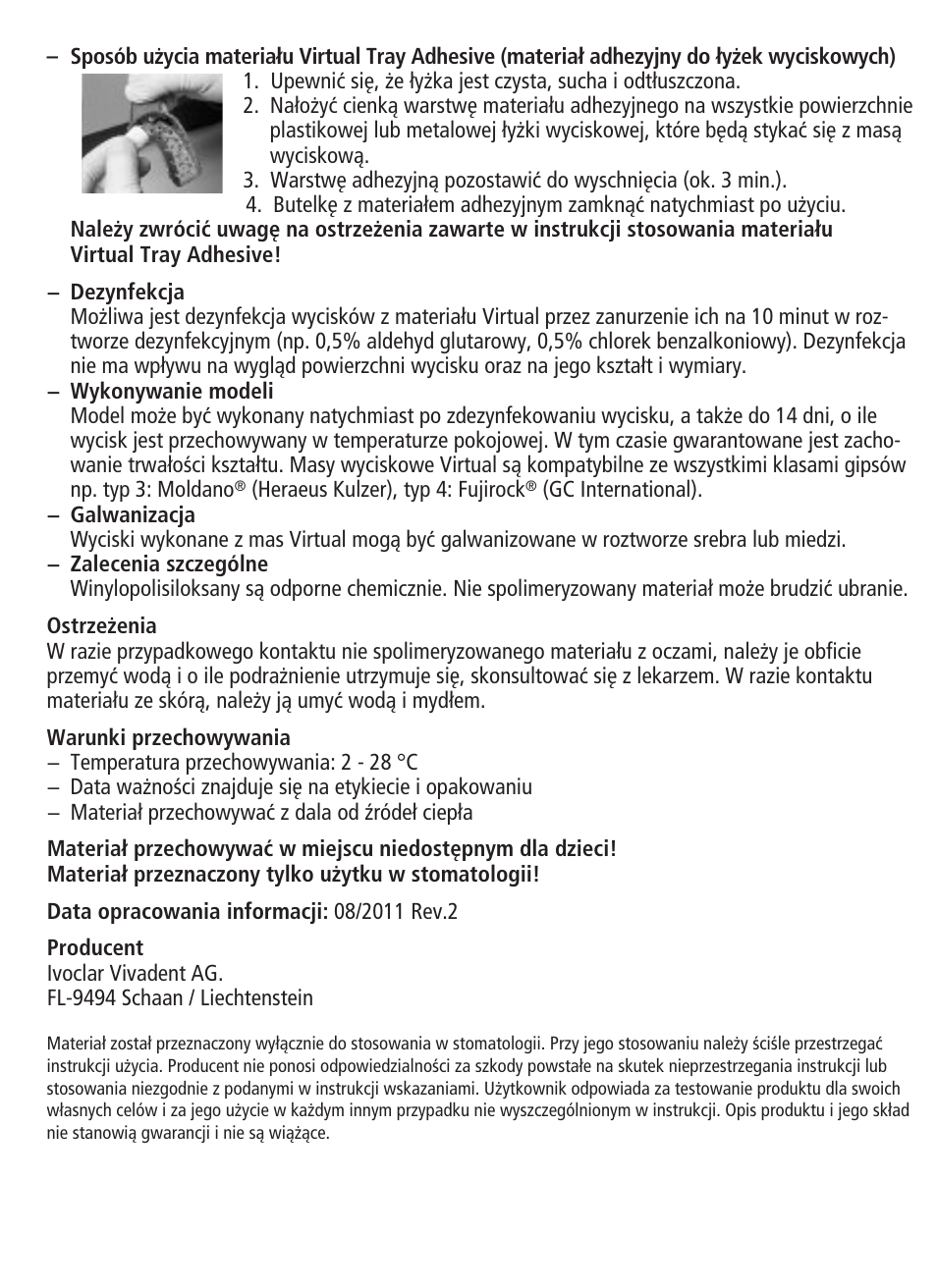 Ivoclar Vivadent Virtual 380 v.3 User Manual | Page 63 / 64