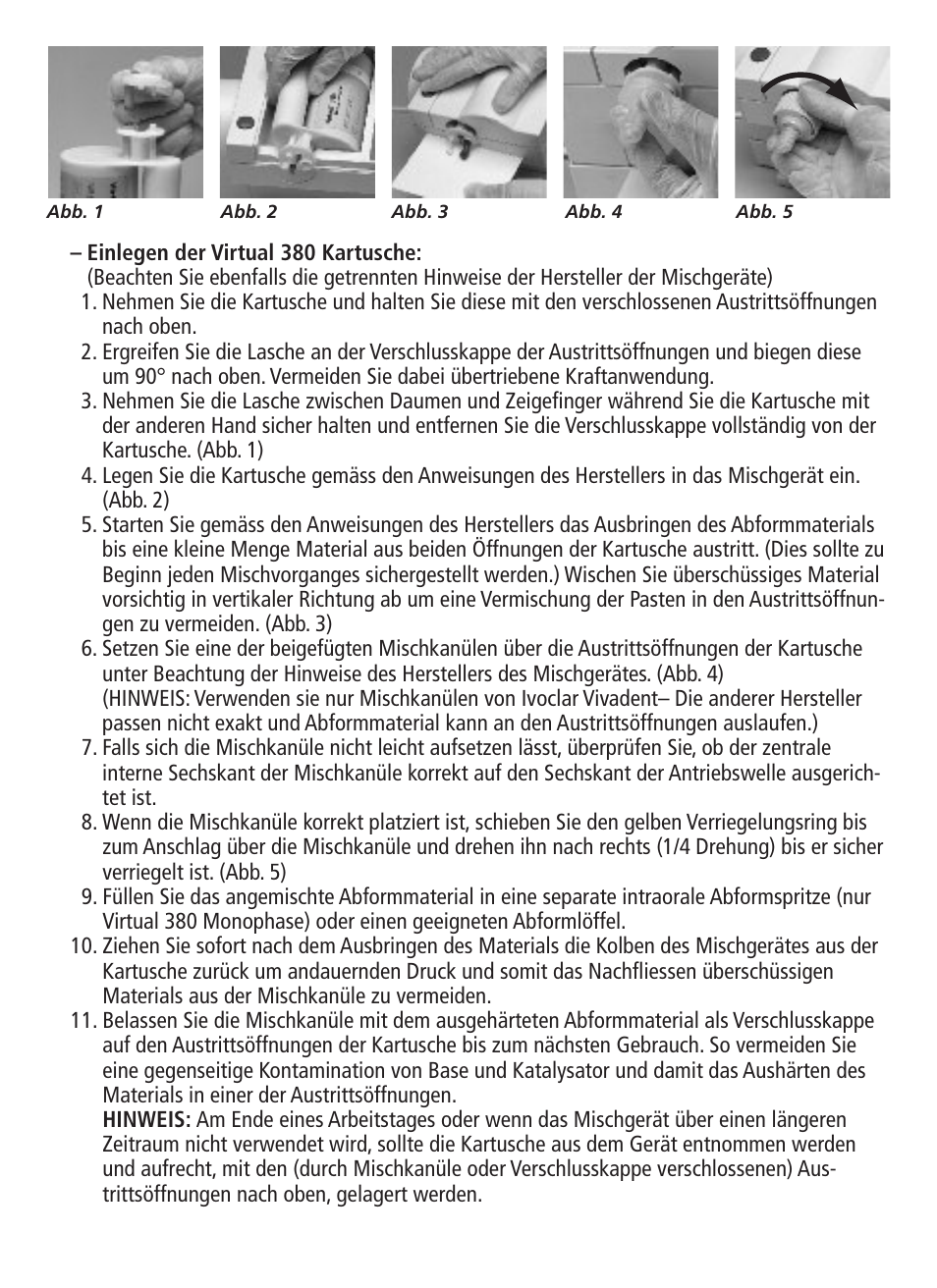Ivoclar Vivadent Virtual 380 v.3 User Manual | Page 8 / 64