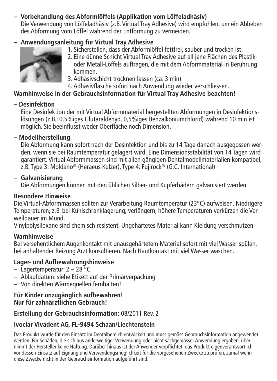 Ivoclar Vivadent Virtual 380 v.3 User Manual | Page 9 / 64