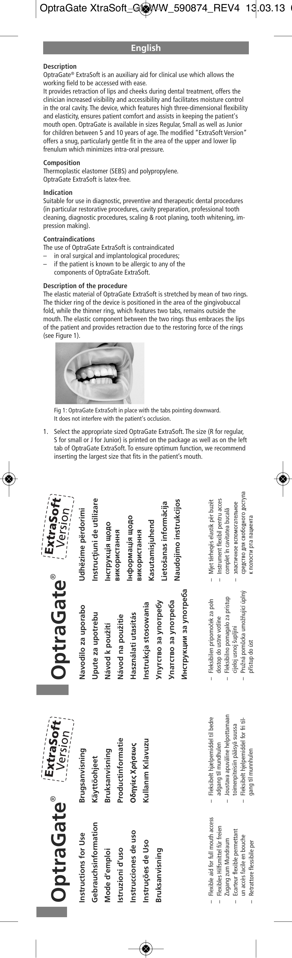 Ivoclar Vivadent OptraGate ExtraSoft Version User Manual | 48 pages