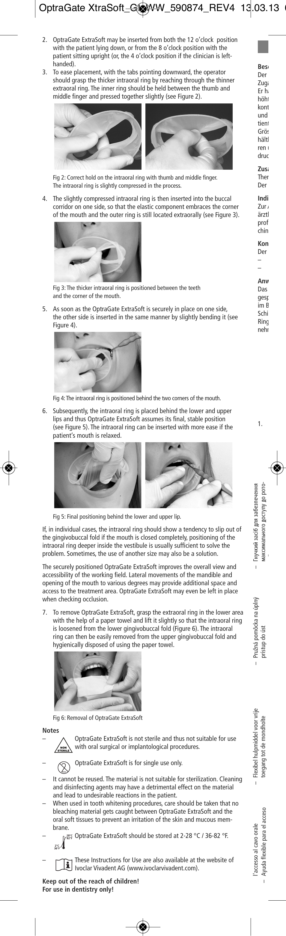 Ivoclar Vivadent OptraGate ExtraSoft Version User Manual | Page 2 / 48