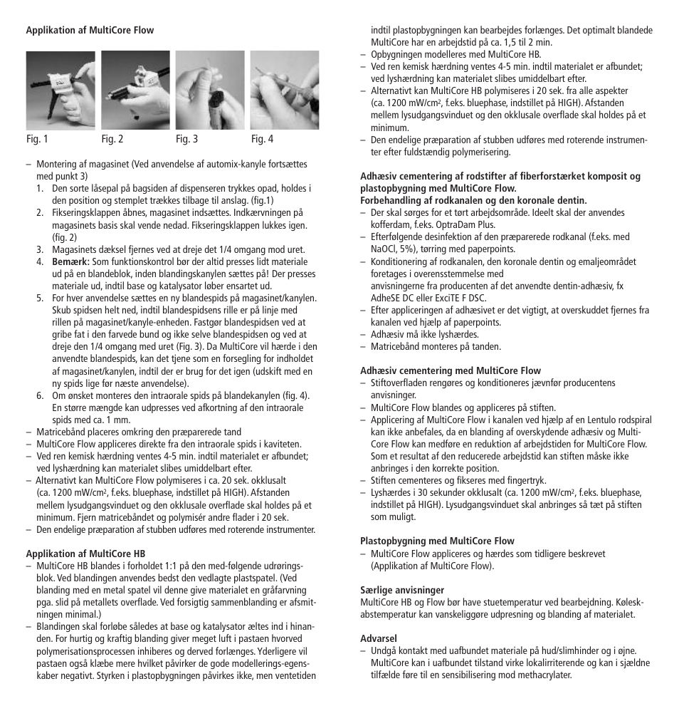 Ivoclar Vivadent MultiCore v.2 User Manual | Page 20 / 40