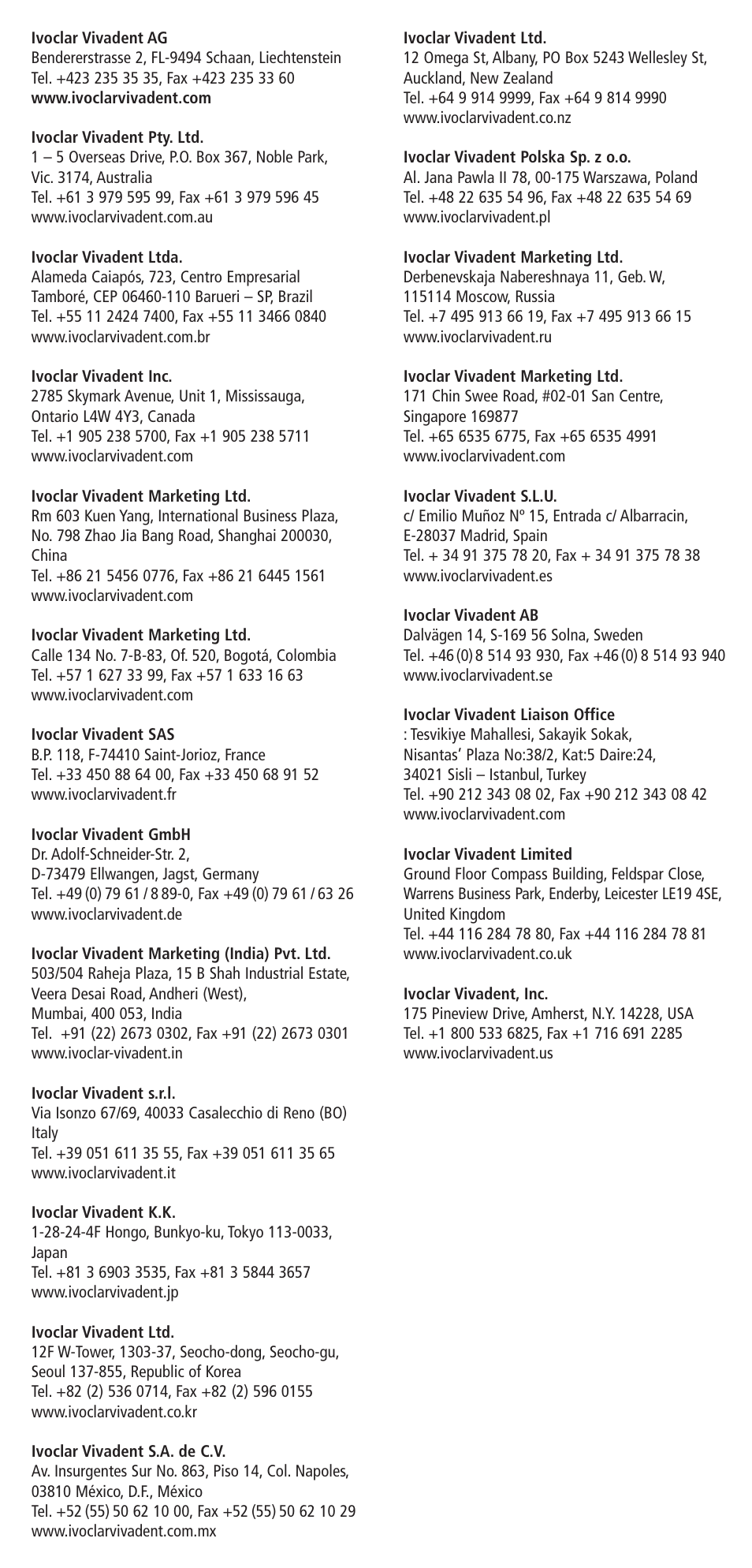 Ivoclar Vivadent Plaque Test v.2 User Manual | Page 9 / 9