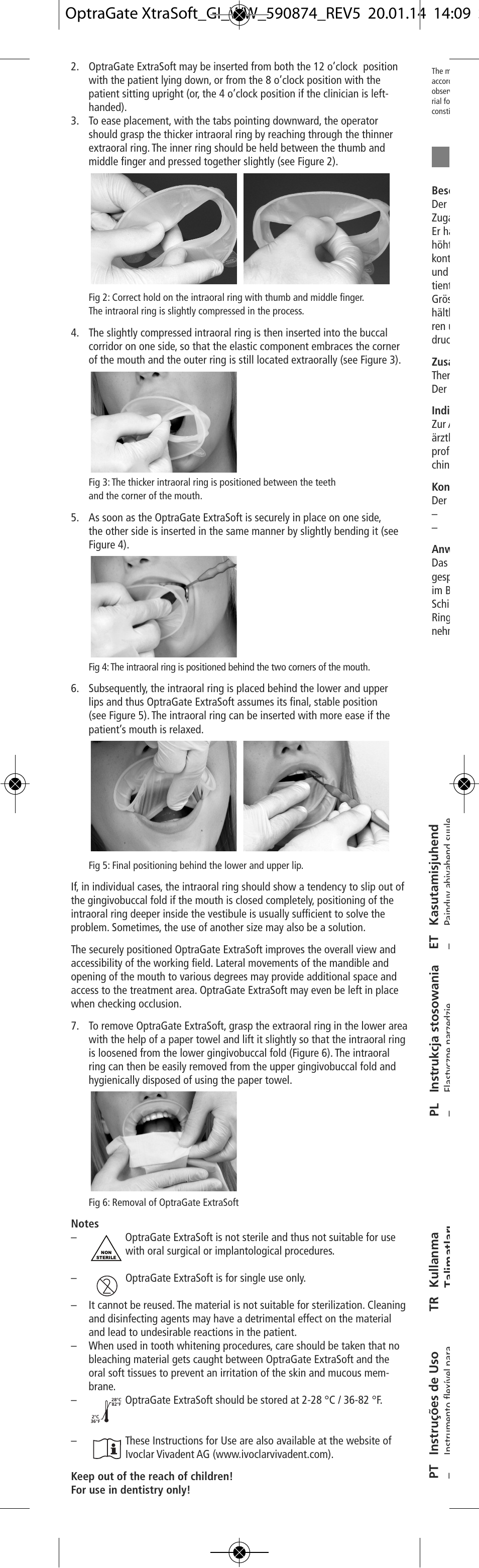 Ivoclar Vivadent OptraGate ExtraSoft Version v.5 User Manual | Page 2 / 48