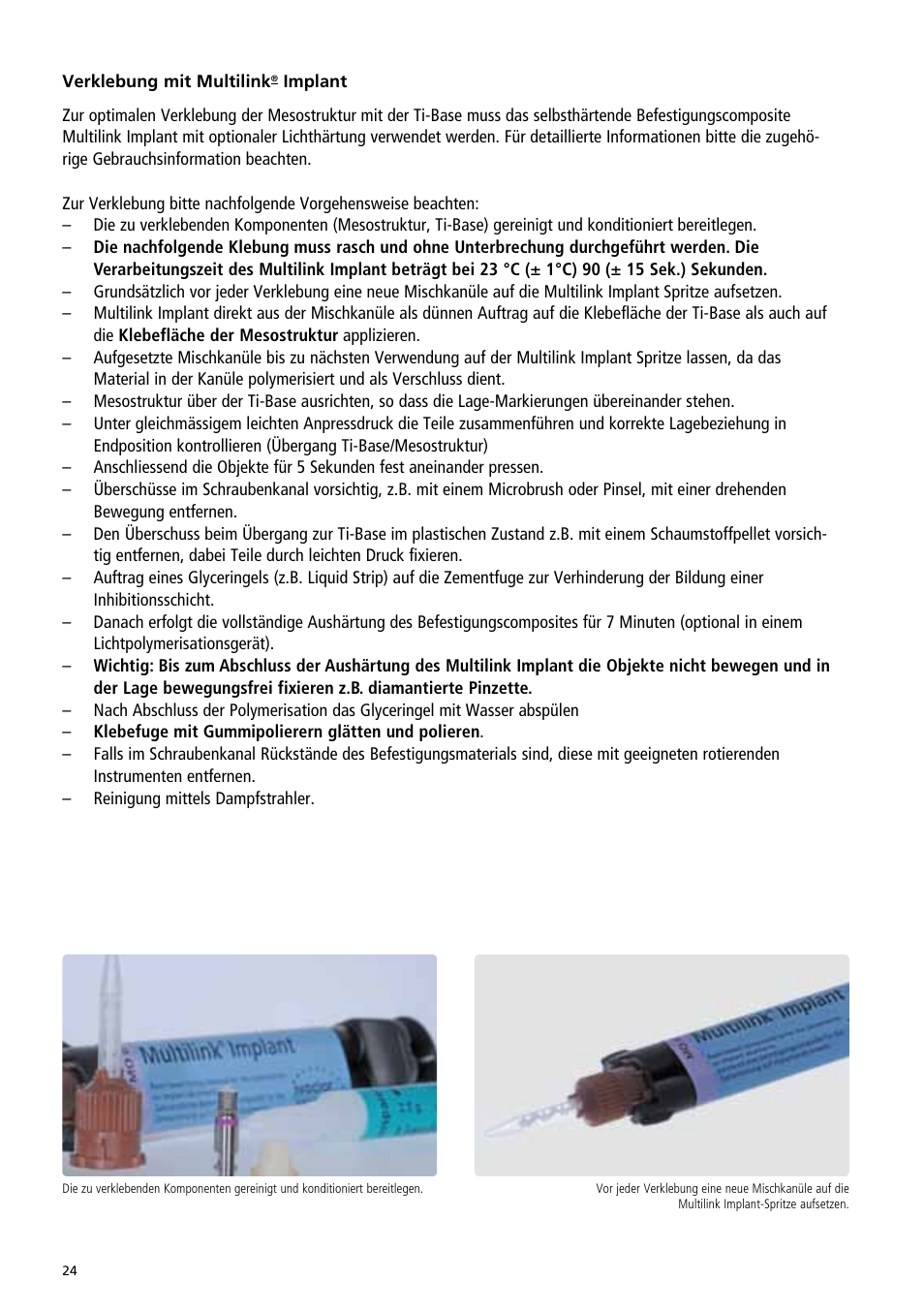 Ivoclar Vivadent IPS e.max Abutment Solutions Cem Kit v.3 User Manual | Page 24 / 80
