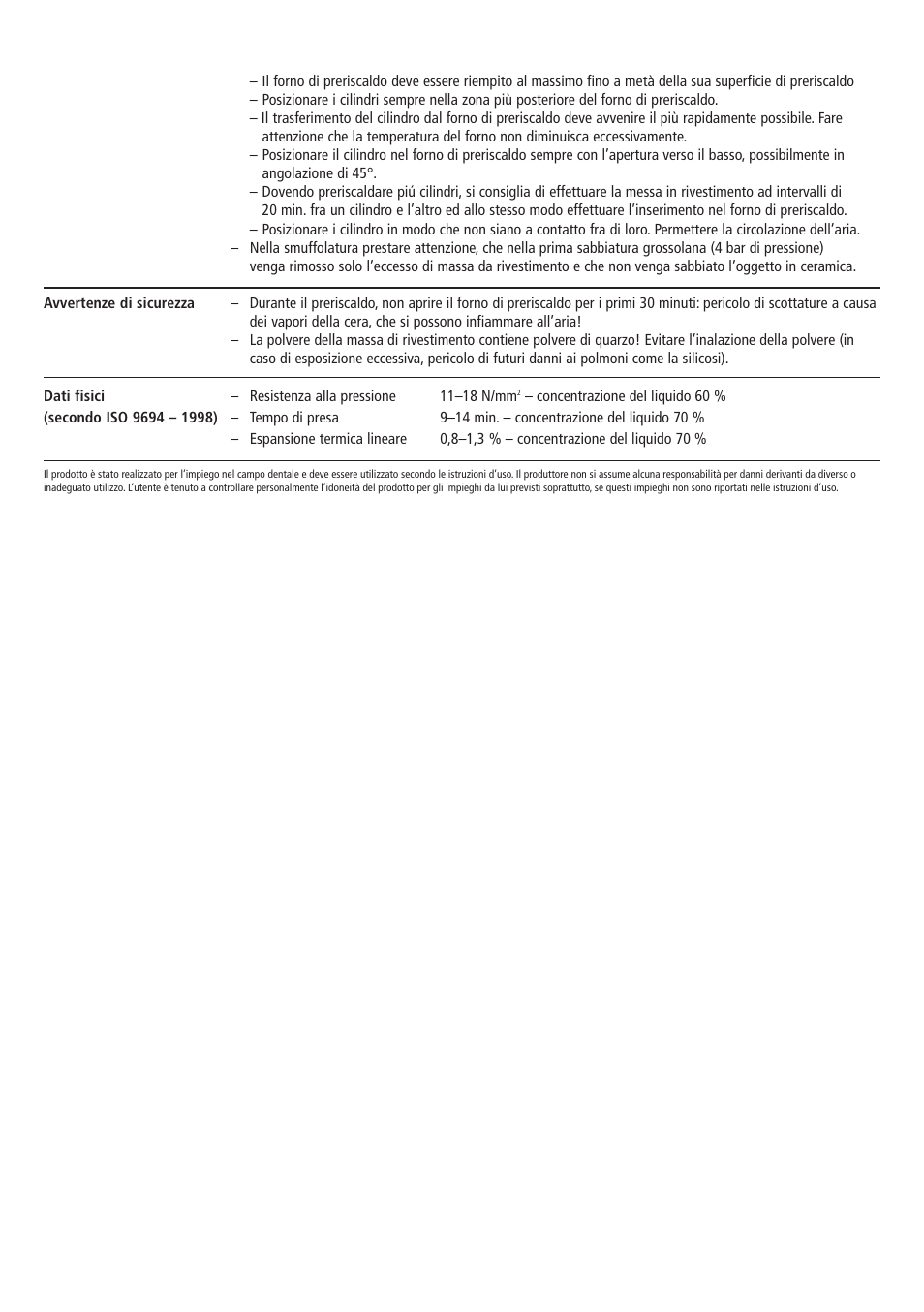 Ivoclar Vivadent IPS PressVEST Speed v.1 User Manual | Page 19 / 52