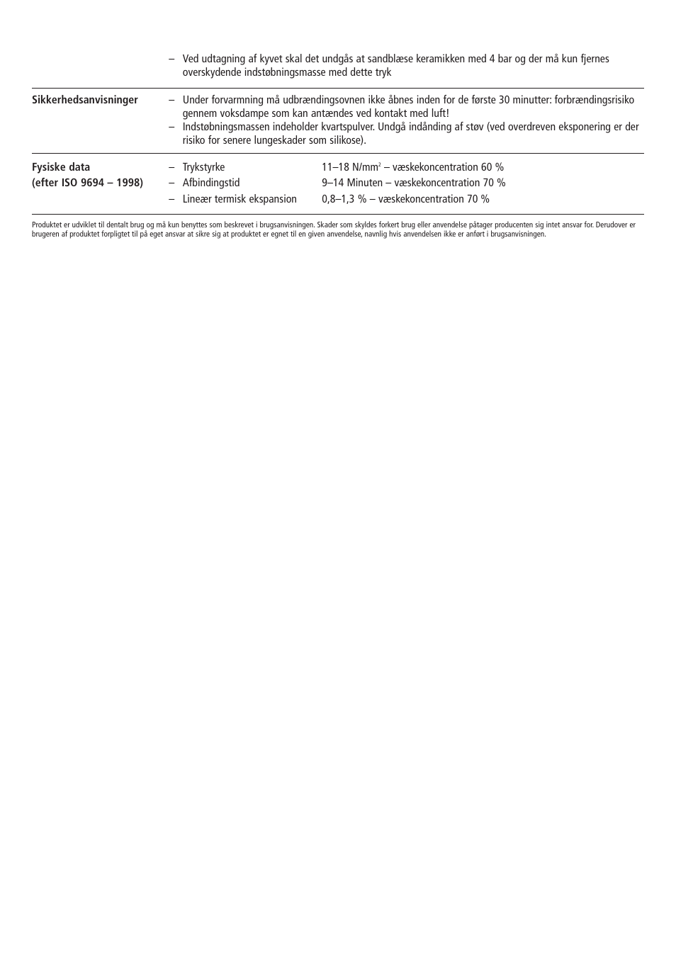 Ivoclar Vivadent IPS PressVEST Speed v.1 User Manual | Page 35 / 52