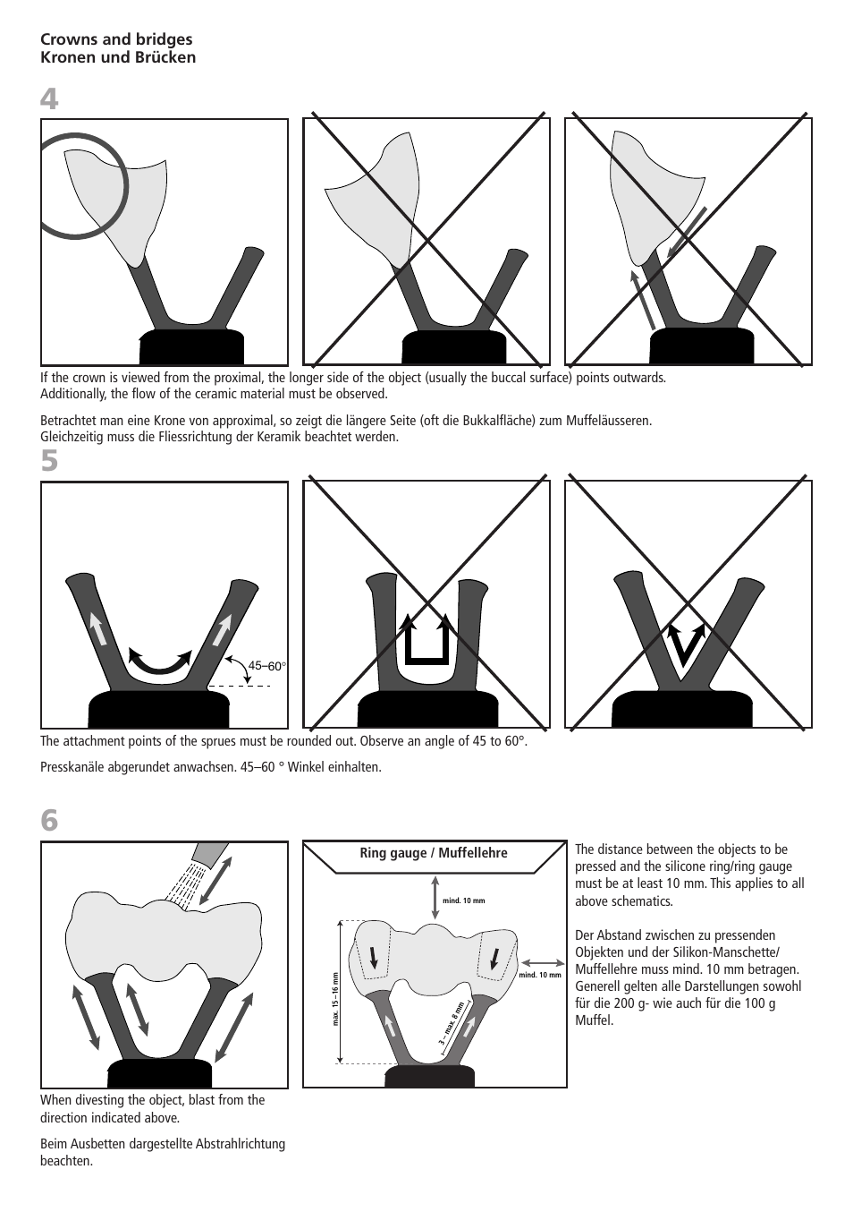Crowns and bridges kronen und brücken | Ivoclar Vivadent IPS PressVEST v1.pdf User Manual | Page 3 / 54