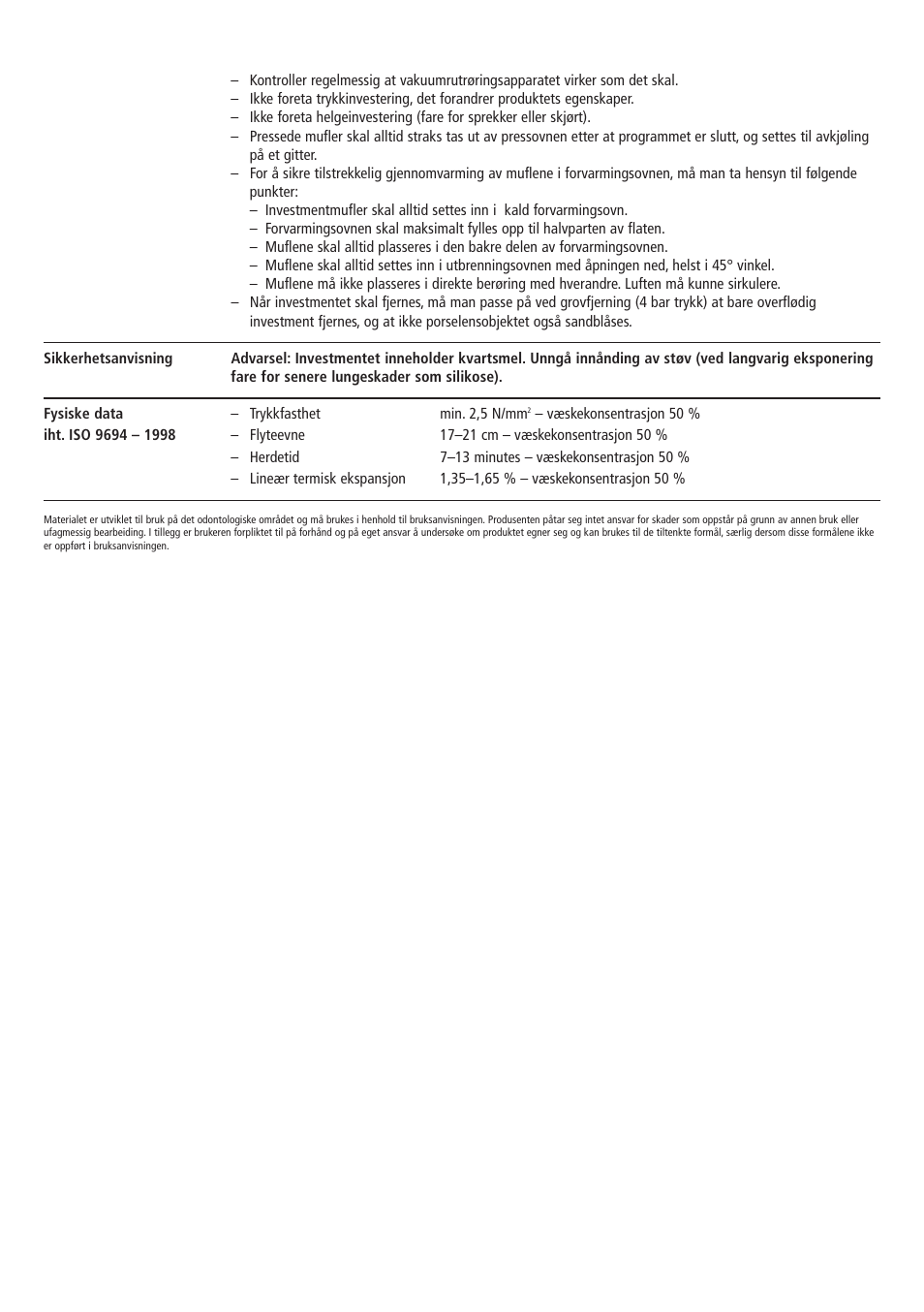 Ivoclar Vivadent IPS PressVEST v1.pdf User Manual | Page 45 / 54