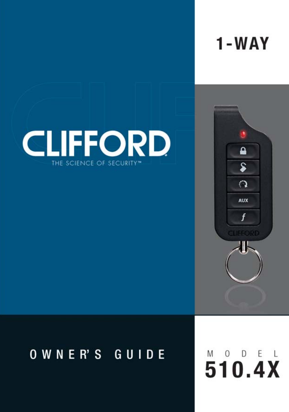 CLIFFORD Security System 510.4X User Manual | 41 pages