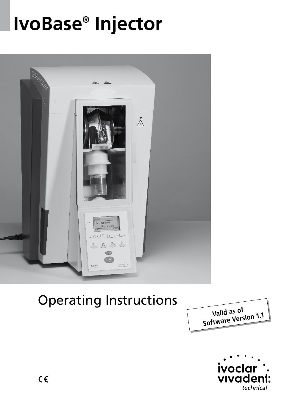 Ivoclar Vivadent IvoBase Injector v.2 User Manual | 28 pages