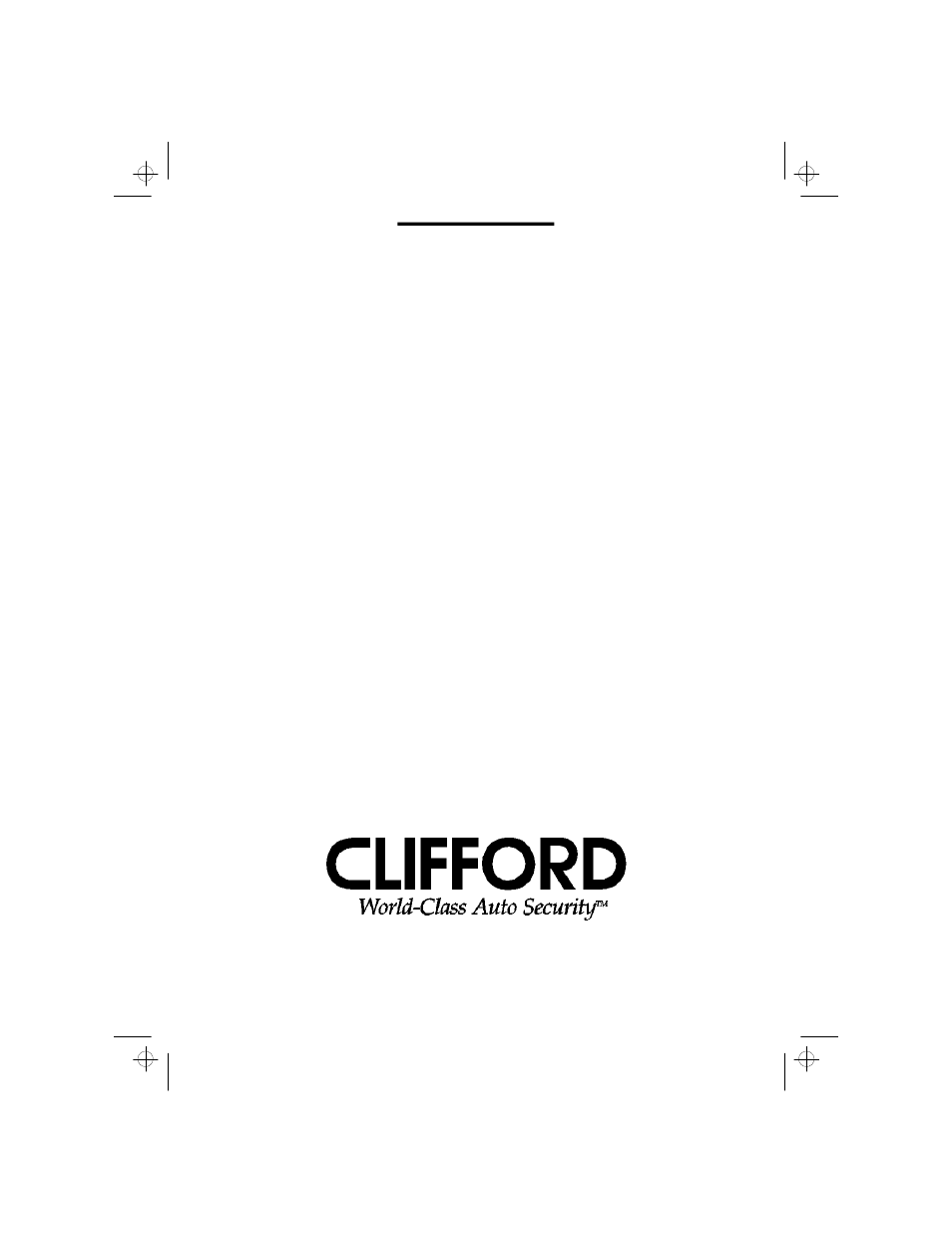 CLIFFORD 900-IQ User Manual | Page 3 / 25