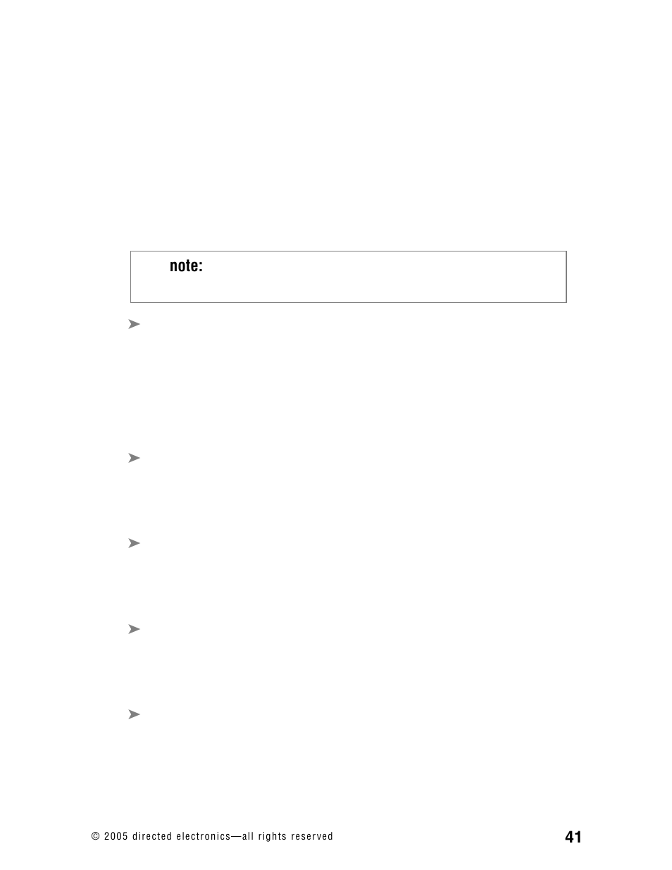 CLIFFORD RSX3.2 User Manual | Page 44 / 52
