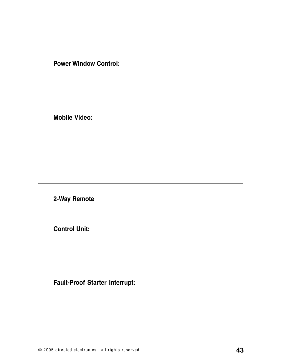 CLIFFORD RSX3.2 User Manual | Page 46 / 52