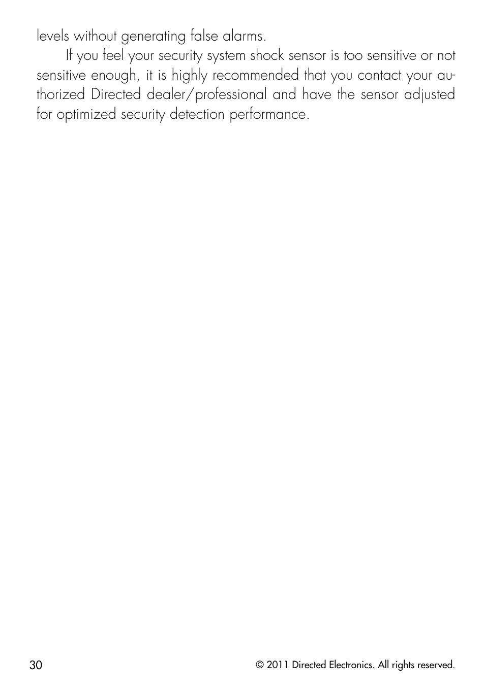 CLIFFORD 590.4X User Manual | Page 33 / 69