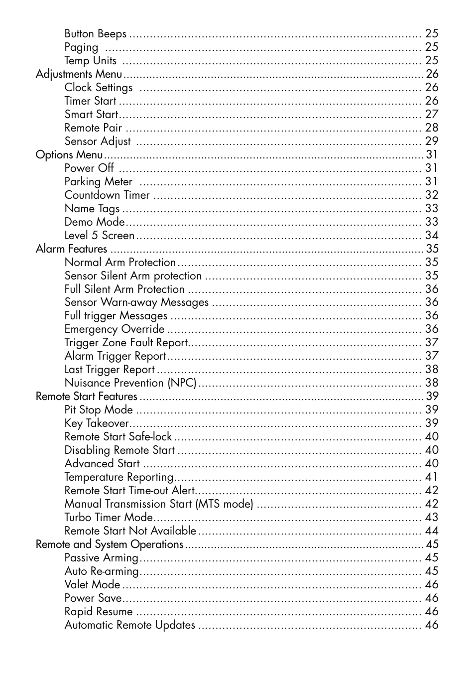 CLIFFORD 590.4X User Manual | Page 5 / 69