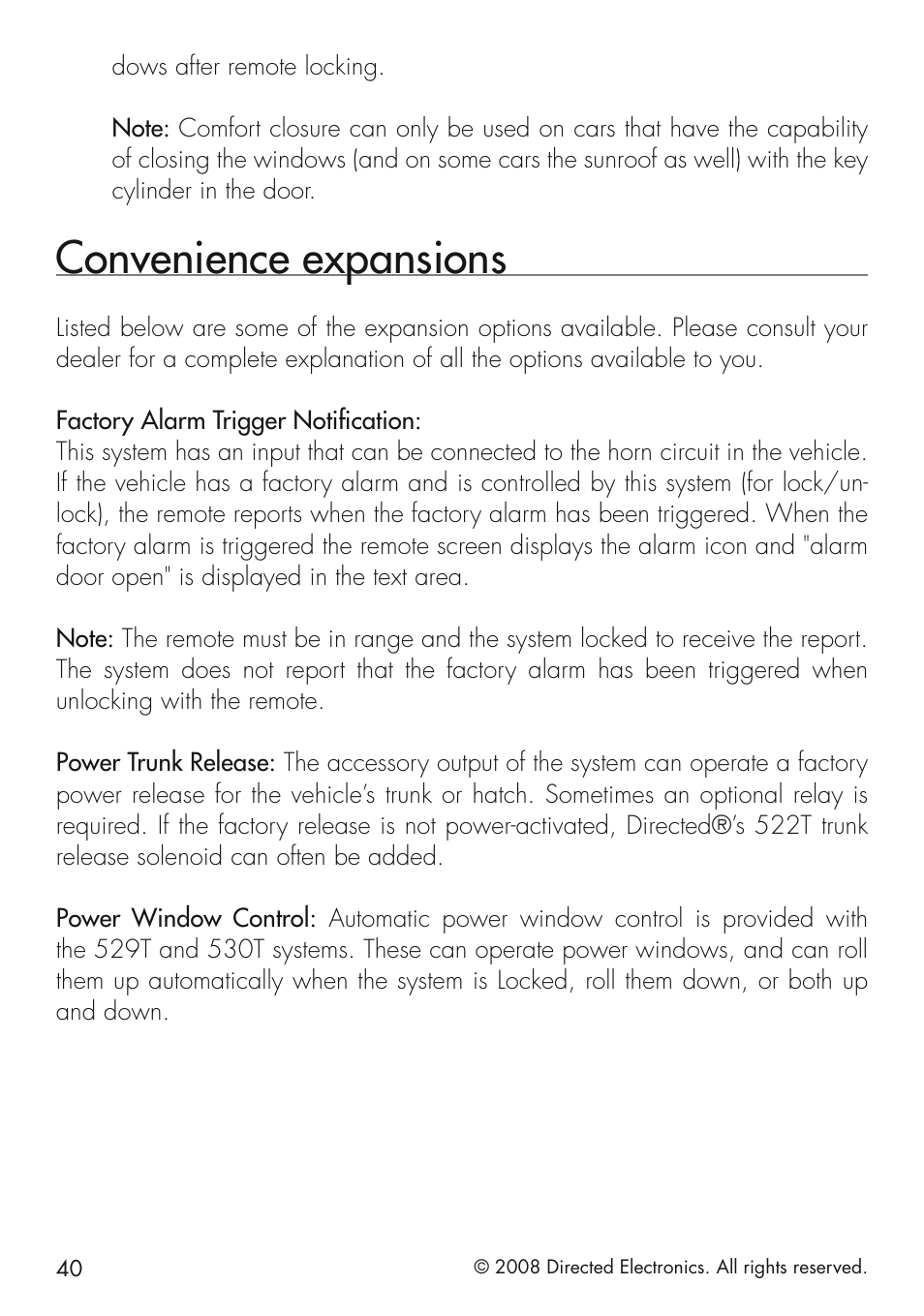 Convenience expansions | CLIFFORD 20.7 User Manual | Page 40 / 52