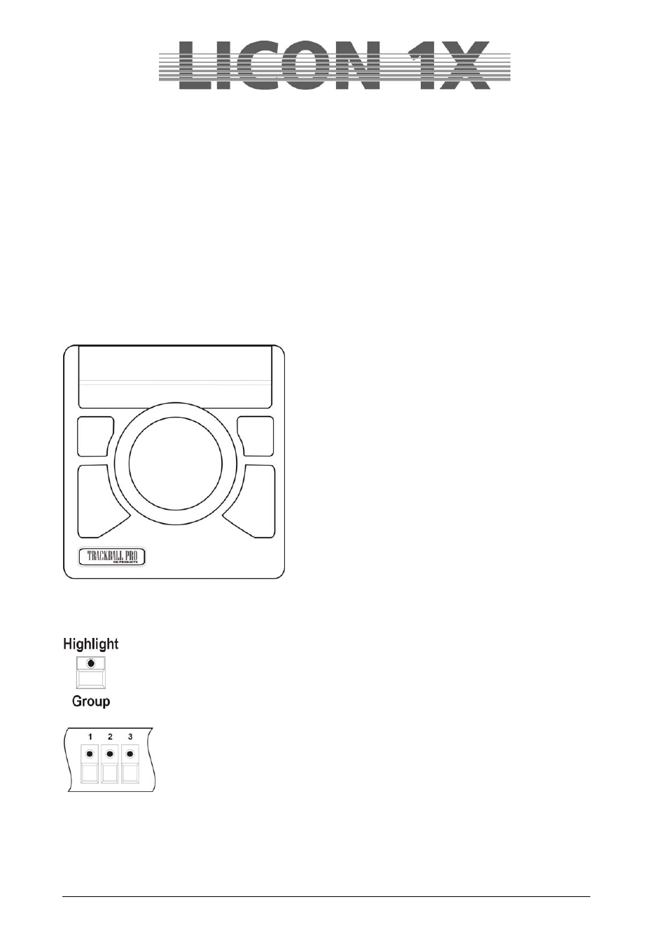 Trackball | JB-Lighting Licon 1X User Manual | Page 115 / 129