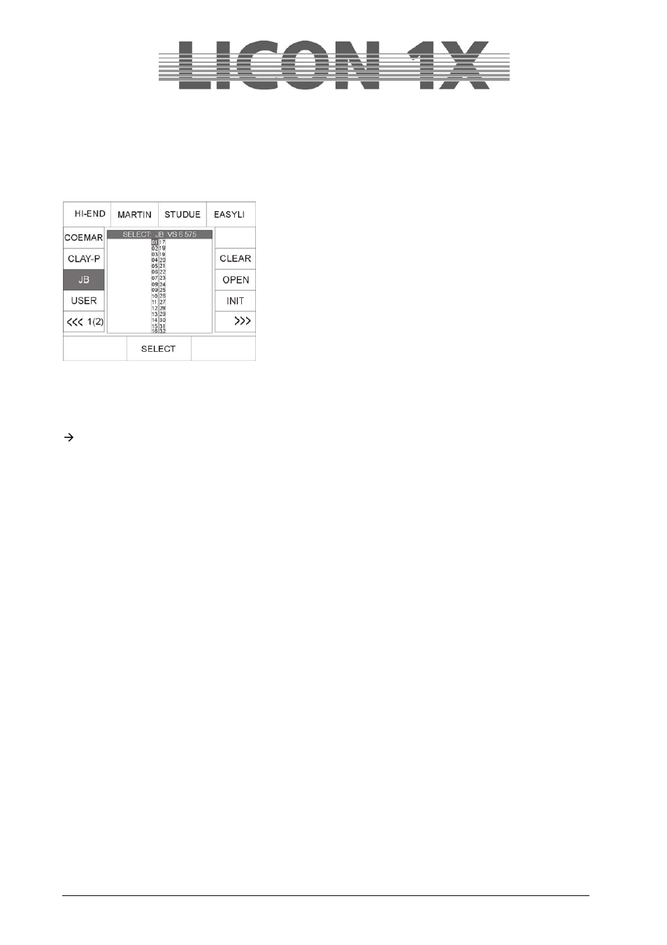 JB-Lighting Licon 1X User Manual | Page 14 / 129