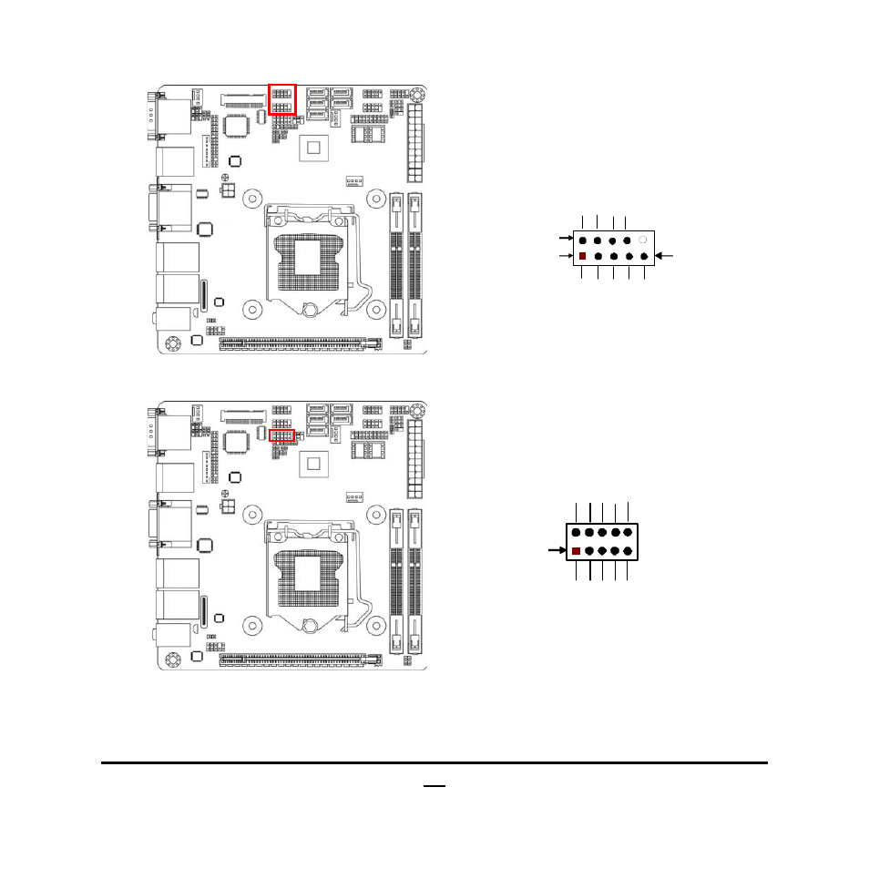 5) gpio_con (10-pin): gpio header | Jetway Computer NF9J User Manual | Page 21 / 46