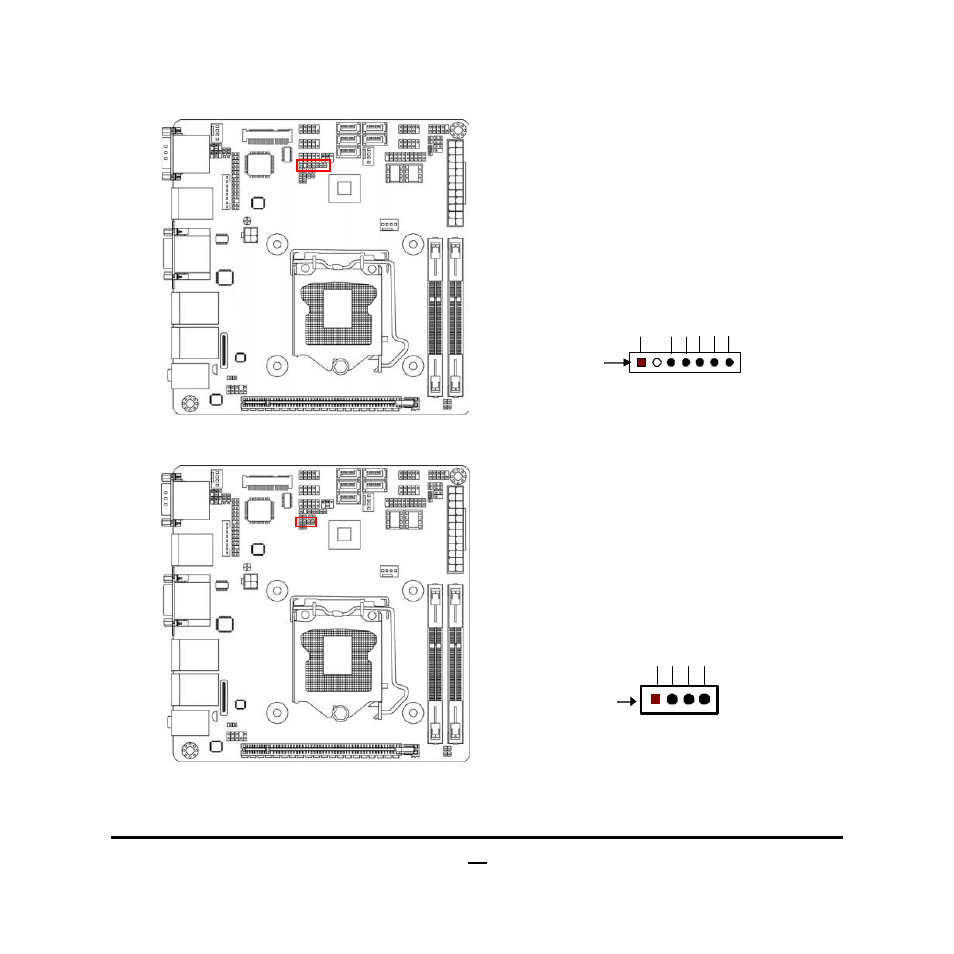 7)sm_bus (4-pin): sm bus header sm_bus header | Jetway Computer NF9J User Manual | Page 22 / 46