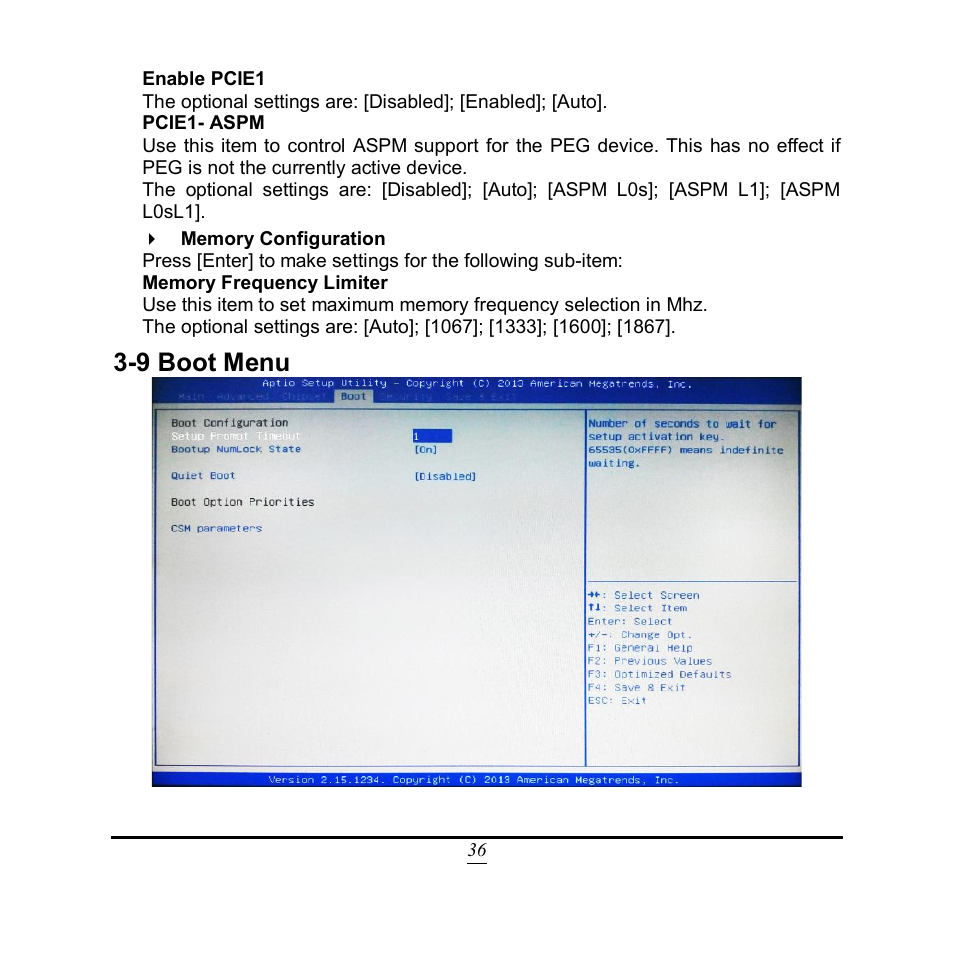9 boot menu | Jetway Computer NF9QU User Manual | Page 41 / 44