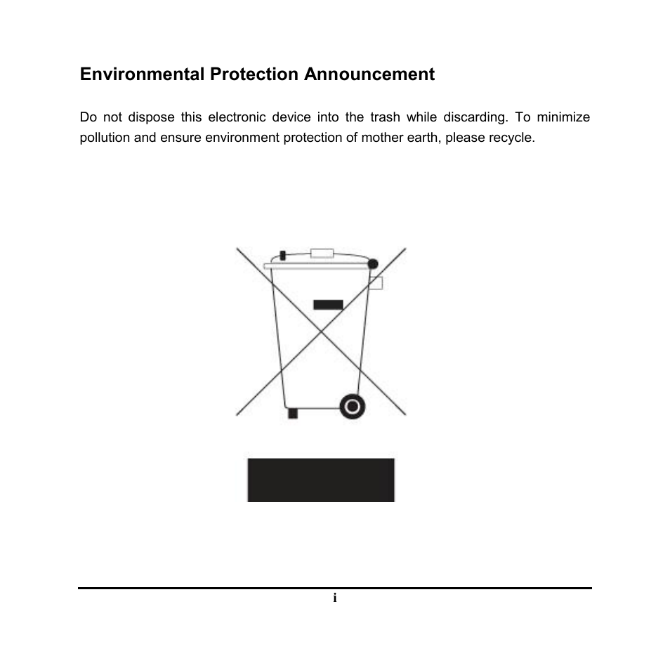 Environmental protection announcement | Jetway Computer NF9Q User Manual | Page 2 / 48