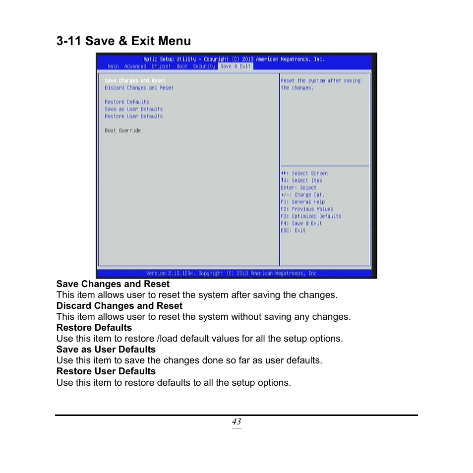 11 save & exit menu | Jetway Computer NF9Q User Manual | Page 48 / 48