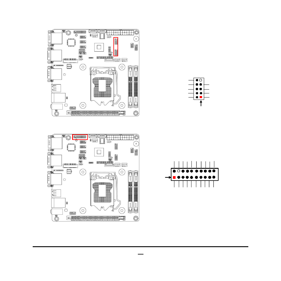 9) tpm (19-pin): tpm header, 2pin 1 | Jetway Computer NC9S User Manual | Page 24 / 47