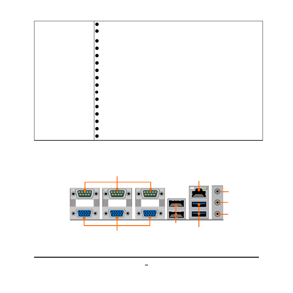 3 layout diagram rear io diagram | Jetway Computer NC9S User Manual | Page 8 / 47