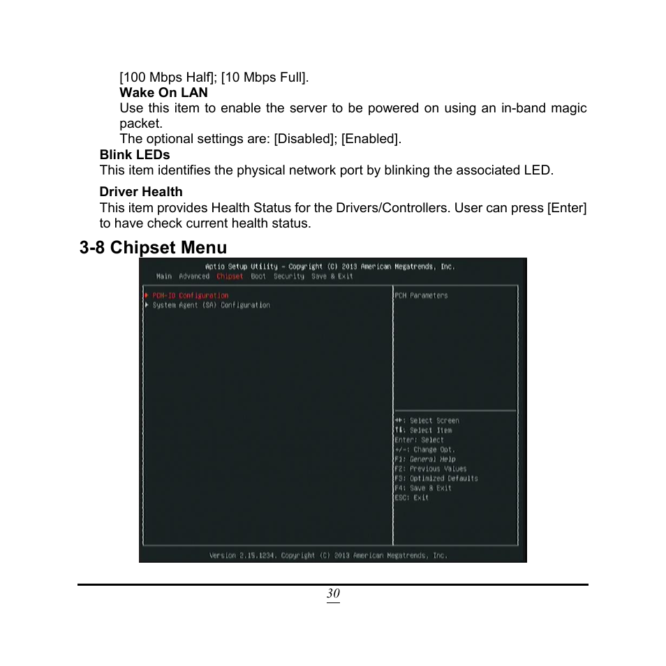 8 chipset menu | Jetway Computer NC9VL User Manual | Page 35 / 43