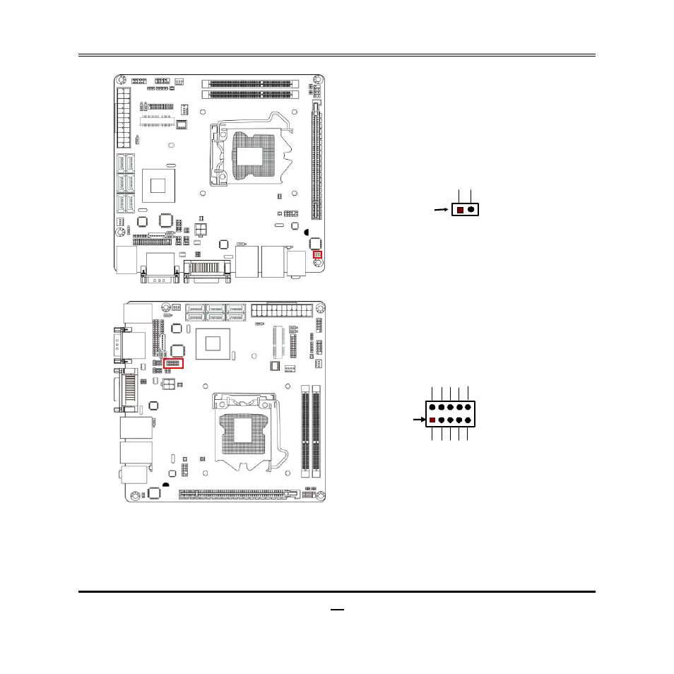 6) gpio (10-pin): gpio header | Jetway Computer NF9E User Manual | Page 23 / 47