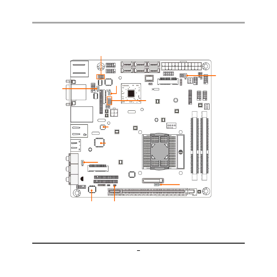 Motherboard jumper position | Jetway Computer NF9G User Manual | Page 10 / 48