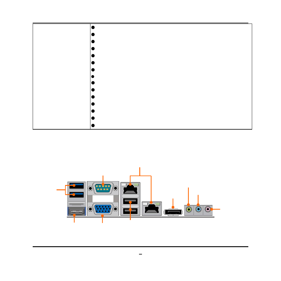 3 layout diagram rear io diagram | Jetway Computer NF9G User Manual | Page 8 / 48