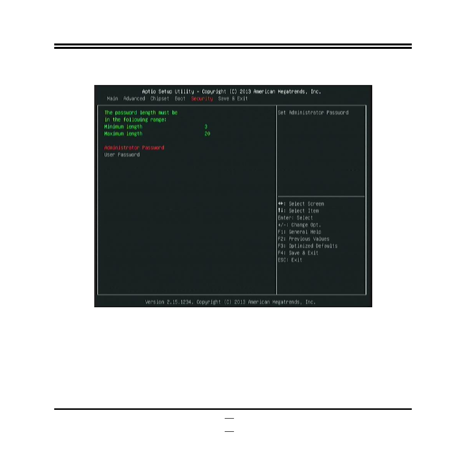 10 security menu | Jetway Computer NF9KC User Manual | Page 49 / 51